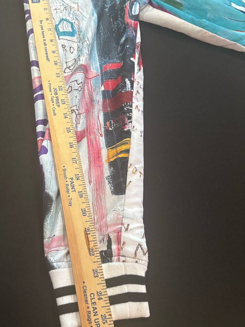 Jean-Michael Basquiat + Members Only graphic lightweight bomber jacket, size M - Picture 9 of 10